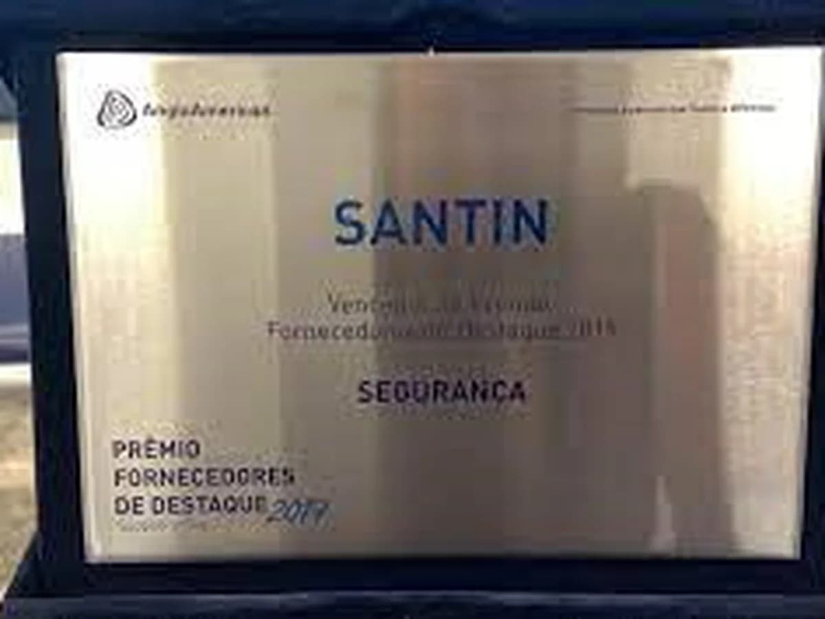 Certificado de Fornecedores de Destaque em Segurança da Anglo American